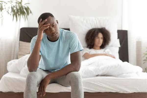 Man upset about ED symptoms Guildford