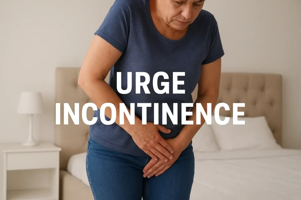how to manage urge incontinence Guildford symptoms