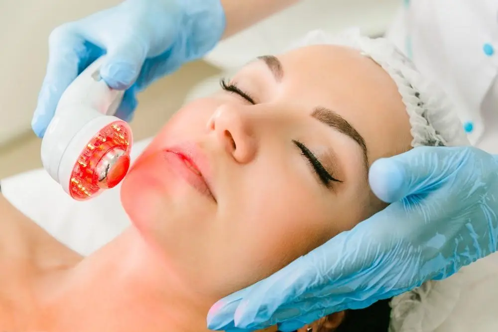 woman having non-surgical Morph8 treatment Guildford