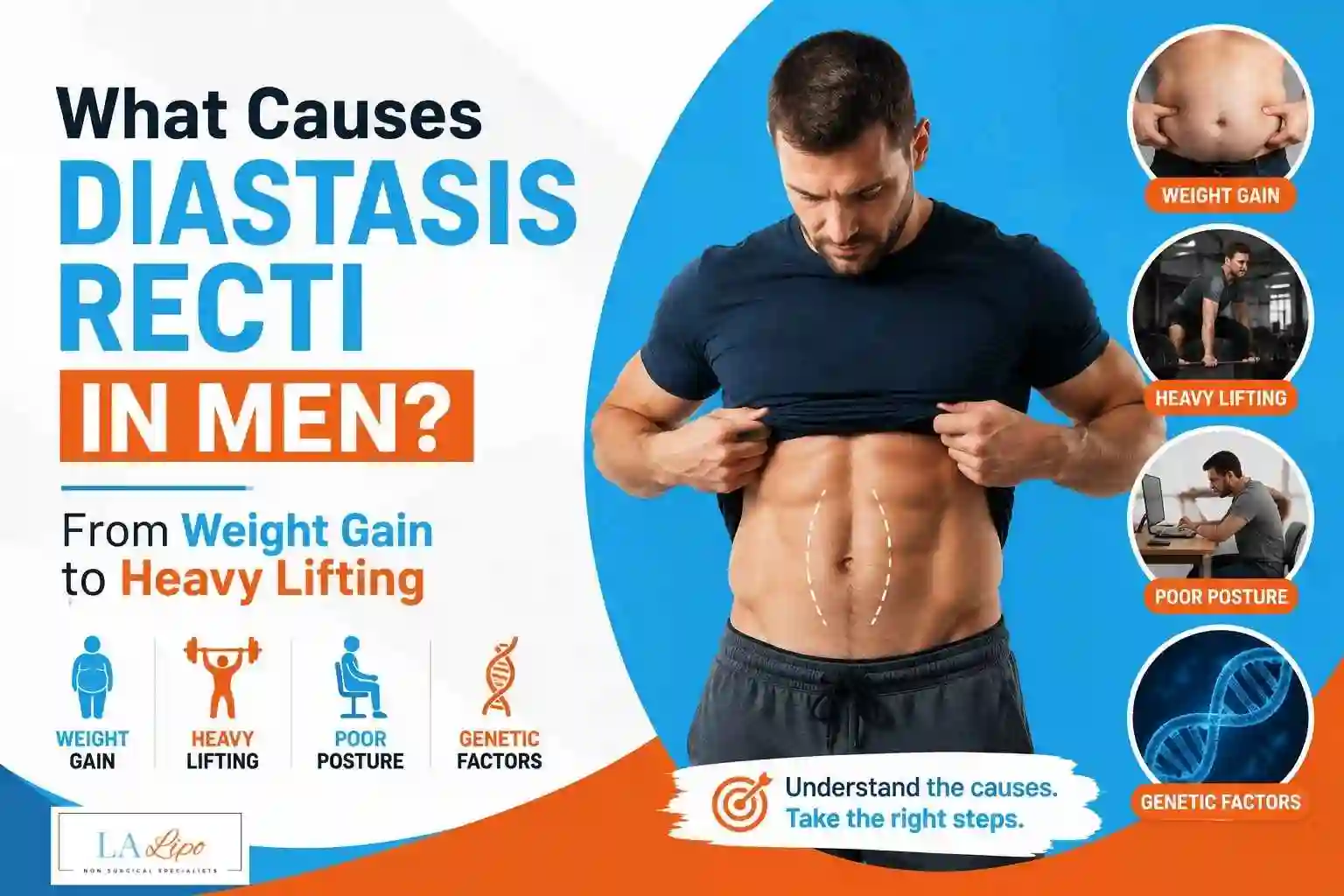 What Causes Diastasis Recti in Men? From Weight Gain to Heavy Lifting Guildford
